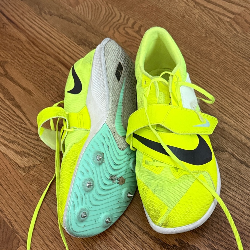 Nike Neon Yellow Track Sneakers